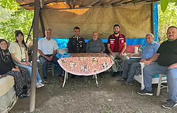 Konya'da şehit aileleri ve gazilere anlamlı ziyaret