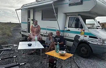 Almanya'dan karavanlarıyla geldiler, Konya'nın bu noktasına hayran kaldılar