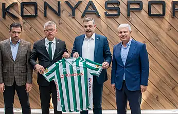 Bakan Çiftçi'den Konyaspor'a ziyaret