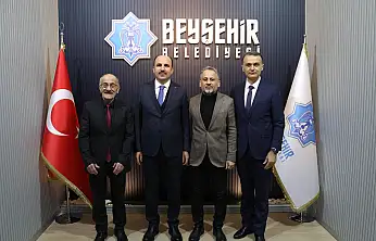 Başkan Altay'dan Beyşehir ve Derebucak'a ziyaret: İlçe projeleri masaya yatırıldı