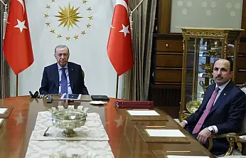 Başkan Altay'dan Cumhurbaşkanı Erdoğan'a ziyaret!