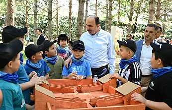 Başkan Altay müjdeyi verdi: 55 bin çocuk Kozağaç Parkı'ndaki oyun kampında ağırlanıyor