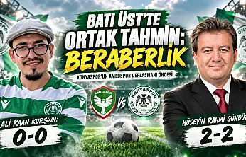 Batı Üst'te ilk kez aynı tahminde buluştular!