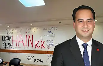 CHP Konya İl Başkanlığı karıştı: Duvar yazıları dikkat çekti!