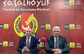 Emniyet Müdürü Yüksek, görevdeki bir yılını Konya Gazeteciler Cemiyetinde'de değerlendirdi