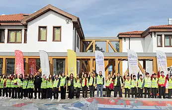 Konya'da 2026 rüzgarı: Öğrenciler olimpiyat tesisinde pedal çevirdi