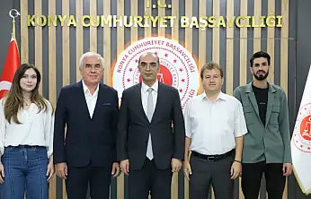 Hakimiyet Gazetesi'nden Başsavcı Mehmet Uzun'a hayırlı olsun ziyareti!