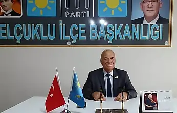İYİ Parti Selçuklu İlçe Başkanı Şenel: 'Emekli sadaka değil, hakkını istiyor'