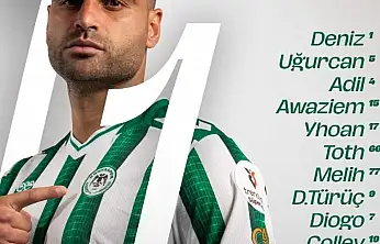 Kadıköy'de on birler belli oldu: Konyaspor'da Toth kadroda.