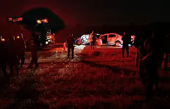 Karaman'da düğün konvoyunda feci kaza: 2 ölü, 5 yaralı