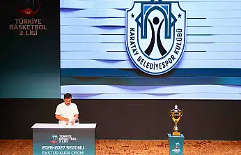 Karatay Belediyespor'un potada yeni sezon fikstürü belli oldu