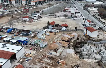 Karatay'da 6 tescilli yapı aslına uygun şekilde yeniden inşa ediliyor