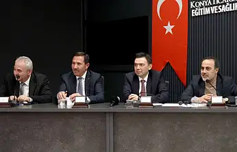 Karatay'da deneyim paylaşımı: Kaymakam Ayhan ve Başkan Kılca öğrencilerle buluştu