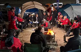 Konya Acıgöl'de adrenalin tavan yaptı! Jeokamp'tan renkli kareler