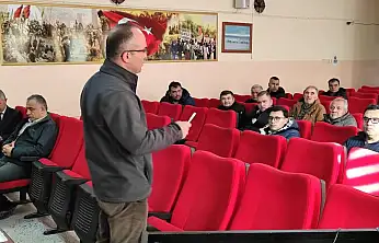 Konya Bölge Müdürlüğü Afyonkarahisar'da çiftçilere TARSİM'i anlattı