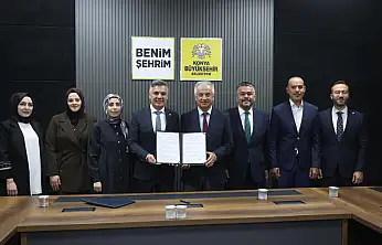 Konya Büyükşehir Belediyesi ile Konya Barosu arasında iş birliği protokolü imzalandı