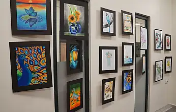 Konya Büyükşehir'den eğitime sanat dokunuşu: LİMA öğrencileri eserlerini sergiledi