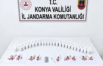 Konya'da 15 günde 26 operasyon! Binlerce hap ele geçirildi