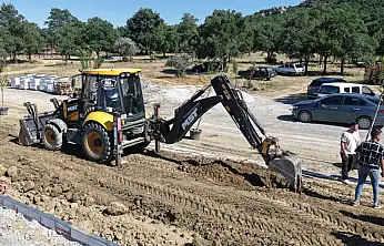 Konya'da 50 bin metrekarelik kamp alanı için çalışmalar sürüyor