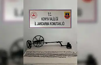 Konya'da 764 adet sikke ele geçirildi