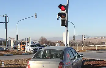 Konya'da akşam saatlerinde korkutan kaza!