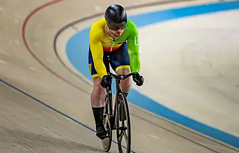 Konya'da Avrupa Pist Bisikleti Şampiyonası'nda üçüncü günün sabah seansı tamamlandı