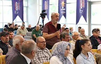 Konya'da Başkan Pekyatırmacı hizmetleri anlattı, vatandaş taleplerini iletti