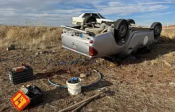 Konya'da belediyeye ait araç kaza yaptı: Yaralılar var!