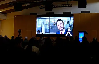 Konya'da Beyaz Baston Haftası'na özel betimlemeli film gösterimi düzenlendi