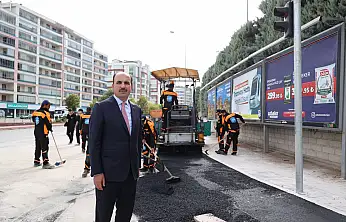 Konya'da bisiklet yolları yenileniyor