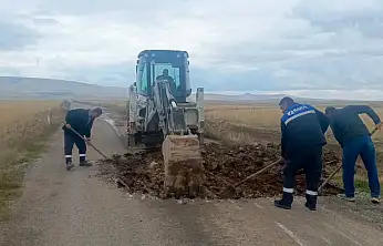 Konya'da Büyükoba-Atlantı hattı yenilendi