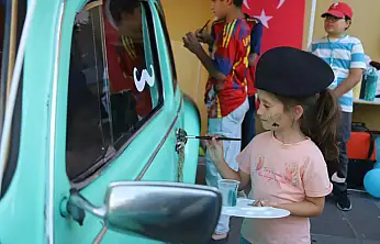 Konya'da COP31 kapsamında dikkat çeken etkinlik! Çocuklar geleceğe mesaj bıraktı
