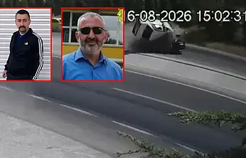Konya'da dehşet anı kamerada! 2 ölü