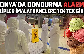 Konya'da dondurma alarmı! Ekipler imalathanelere tek tek girdi