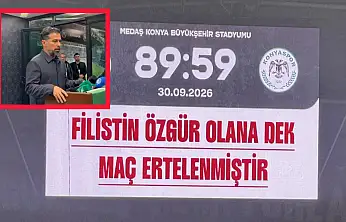 Konya'da dünyaya mesaj veren maç sonrası İlhan Palut'tan açıklama