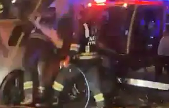 Konya'da gece saatlerinde ortalık savaş alanına döndü: 2 yaralı
