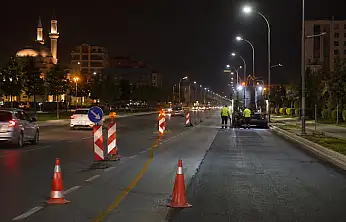 Konya'da gece sürücüleri dikkat: İki ana caddede yol kapatılacak