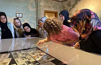 Konya'da gençler geçmişe dokundu