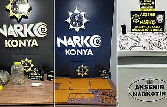 Konya'da gizli zulalar bir bir patlatıldı! 76 kişi tutuklandı