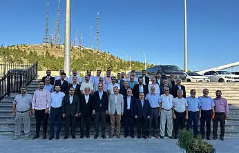 Konya'da görev yerleri değişen ilçe müftüleri için veda programı düzenlendi