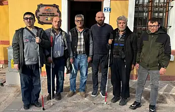 Konya'da görme engellilerin kent içi ulaşımı için yapıcı görüşme