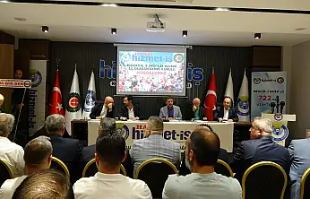 Konya'da Hak-İş kongresinde birlik ve mücadele vurgusu