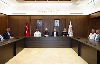 Konya'da hayırseverlerden eğitime destek: İmzalar Vali Akın huzurunda atıldı