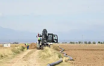Konya'da içme suyu için düğmeye basıldı! 12 kilometrelik hat yenileniyor