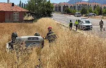 Konya'da feci kaza: Otomobiller hurdaya döndü, 4 kişi yaralandı
