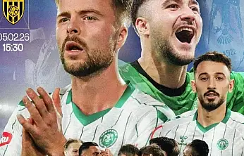 Konya'da ilk yarı 3 gol var