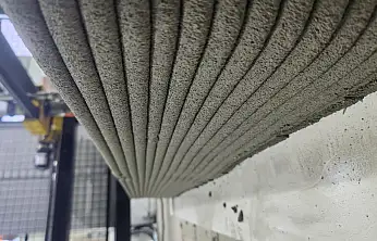 Konya'da inşaat atıklarına bilimsel çözüm: 3B robotik beton üretimi başladı