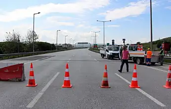Konya'da işlek noktadaki yol trafiğe kapatıldı!