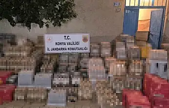 Konya'da jandarmanın takibinden kaçamadılar! Ele geçirilenler dikkat çekti