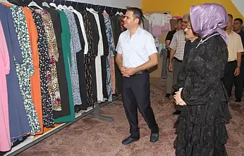 Konya'da kadınların üretim gücü sergiye taşındı